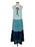 LOFT Beach Teal Blue Casual Dress Size S - photo 1