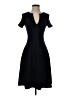 Escada Solid Black Cocktail Dress Size EU 34 / US 4 - photo 1