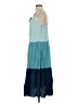 LOFT Beach Teal Blue Casual Dress Size S - photo 5