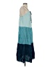 LOFT Beach Teal Blue Casual Dress Size S - photo 4