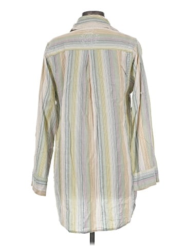 Subtle Luxury 3/4 Sleeve Button-Down Shirt (view 2)