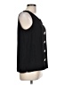 Vince Camuto 100% Polyester Black Sleeveless Blouse Size L - photo 4
