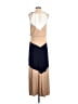 Young Threads Color Block Tan Casual Dress Size S - photo 2