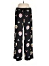 Amanda Blu Hearts Black Casual Pants Size M - photo 1