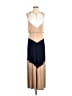 Young Threads Color Block Tan Casual Dress Size S - photo 1