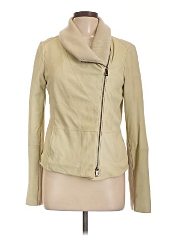 Vince. Leather Jacket (view 1)