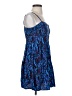 Express 100% Rayon Paisley Blue Cocktail Dress Size S - photo 4