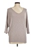 Laila Jayde Gray 3/4 Sleeve Top Size M - photo 1