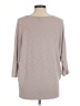Laila Jayde Gray 3/4 Sleeve Top Size M - photo 2