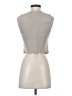 Zara 100% Polyester Gray Sleeveless Blouse Size XS - photo 2
