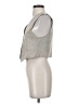 Zara 100% Polyester Gray Sleeveless Blouse Size XS - photo 5