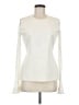Theory Ivory Long Sleeve Top Size L - photo 1