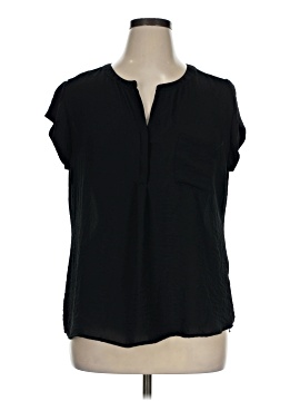 Liz Claiborne Short Sleeve Blouse (view 1)