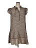 Shein 100% Polyester Print Brown Casual Dress Size XL - photo 1