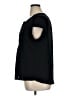 Liz Claiborne 100% Polyester Black Short Sleeve Blouse Size XL - photo 5