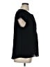 Liz Claiborne 100% Polyester Black Short Sleeve Blouse Size XL - photo 4