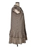 Shein 100% Polyester Print Brown Casual Dress Size XL - photo 4