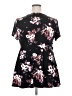 Torrid Black Short Sleeve Blouse Size 2X Plus (2) - photo 2
