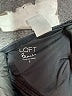 LOFT Beach Solid Black Swimsuit Top Size S - photo 3