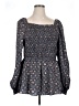 Hayden 100% Polyester Blue 3/4 Sleeve Blouse Size 2XL - photo 1