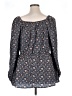 Hayden 100% Polyester Blue 3/4 Sleeve Blouse Size 2XL - photo 2