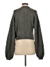 Zara Metallic Gray Pullover Sweater Size S - photo 2