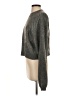 Zara Metallic Gray Pullover Sweater Size S - photo 5