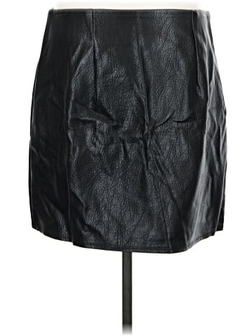 Old Navy Faux Leather Skirt (view 2)