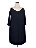 db established 1962 Solid Blue Casual Dress Size 2X - photo 1