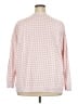 Draper James 100% Cotton Checkered-gingham Pink Pullover Sweater Size 2X - photo 2