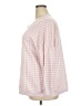 Draper James 100% Cotton Checkered-gingham Pink Pullover Sweater Size 2X - photo 5