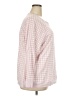 Draper James 100% Cotton Checkered-gingham Pink Pullover Sweater Size 2X - photo 4
