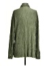 Unbranded 100% Polyester Stripes Green Long Sleeve Blouse Size S - photo 2