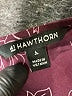 41Hawthorn 100% Polyester Burgundy 3/4 Sleeve Blouse Size L - photo 7