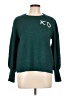 LC Lauren Conrad Stars Green Pullover Sweater Size L - photo 1