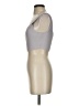 Babaton Silver Sleeveless Top Size S - photo 5