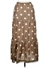 Assorted Brands Polka Dots Brown Casual Skirt Size XL - photo 2