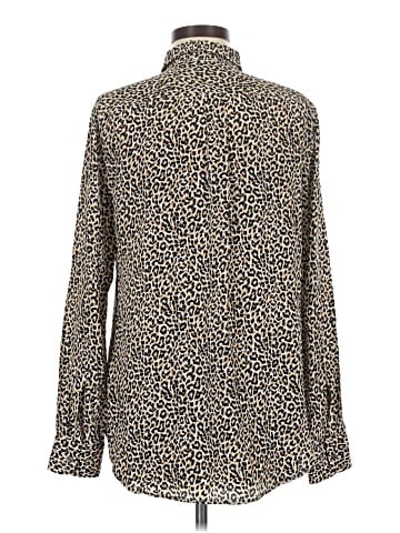 J.Crew Long Sleeve Silk Top (view 2)