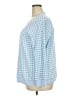 Draper James 100% Cotton Checkered-gingham Blue Pullover Sweater Size 2X - photo 5