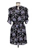 As U Wish Paisley Black Casual Dress Size M - photo 2