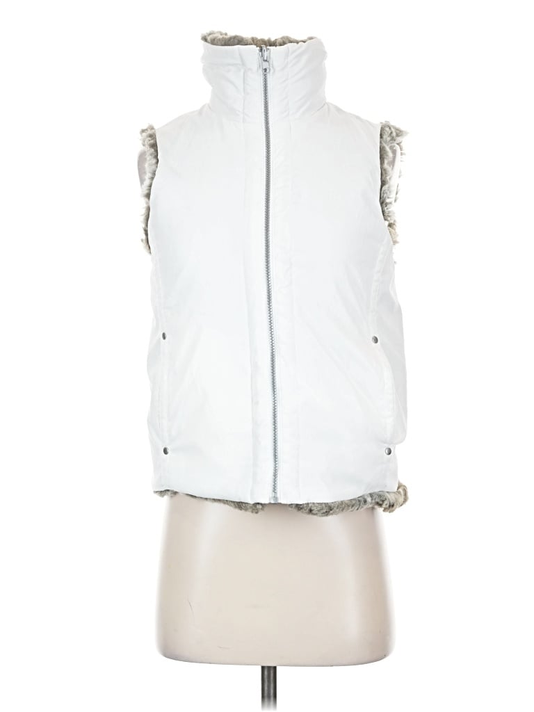 Pre-owned Weatherproof Vest In White