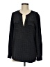 Joie 100% Silk Black Long Sleeve Silk Top Size M - photo 1