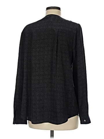 Joie Long Sleeve Silk Top (view 2)