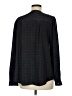 Joie 100% Silk Black Long Sleeve Silk Top Size M - photo 2