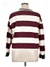 Orvis 100% Cotton Stripes Burgundy Pullover Sweater Size XL - photo 2