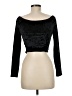 Yitty Black 3/4 Sleeve T-Shirt Size M - photo 2