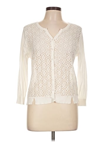 August Silk Long Sleeve Blouse (view 1)