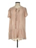 Ro & De 100% Polyester Tan Short Sleeve Blouse Size XS - photo 1