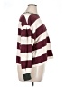 Orvis 100% Cotton Stripes Burgundy Pullover Sweater Size XL - photo 4