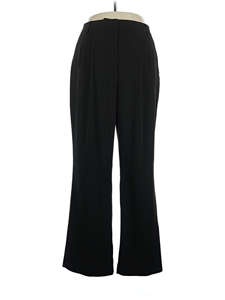 Pre-owned Calvin Klein Dress Pants In Black